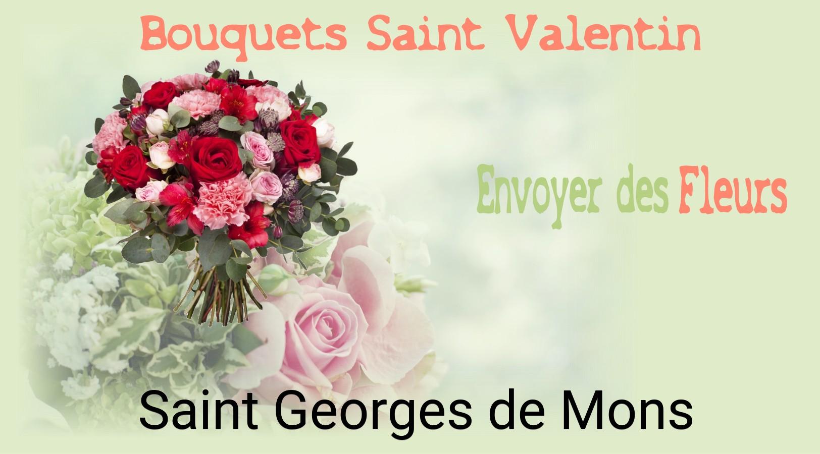 Roses de Saint-Valentin livrées à Saint-Georges-de-Mons